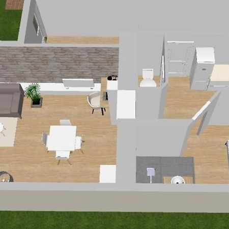 Le P'Tit Boheme, Terrasse Privative. Appartement Lanester Buitenkant foto